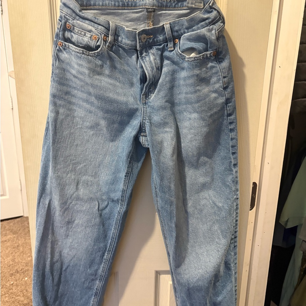 American Eagle Outfitters Light Blue Boyfriend Jeans